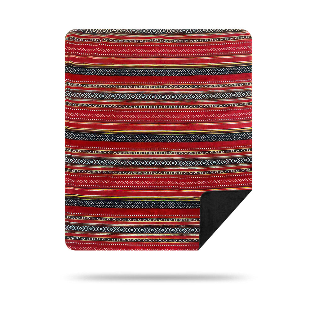 Braided Aztec Blanket - NEW DESIGN