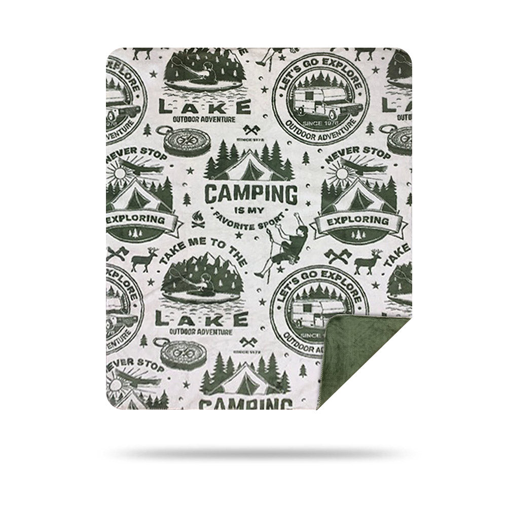 Lake Life Blanket 60"x72" - NEW DESIGN