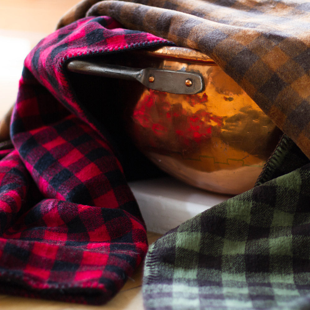 Red Black Buffalo Check Blanket