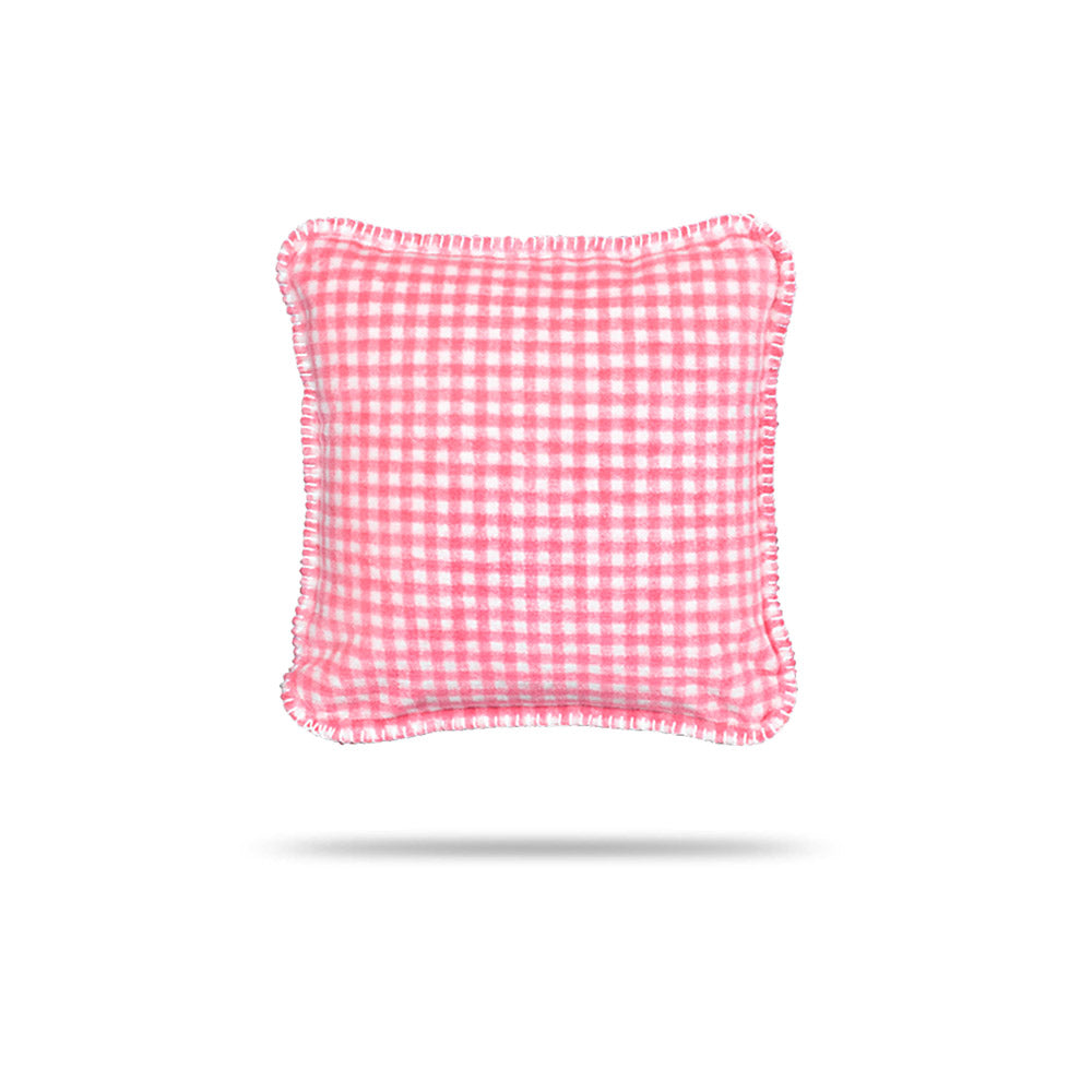 Gingham Light Pink Pillow