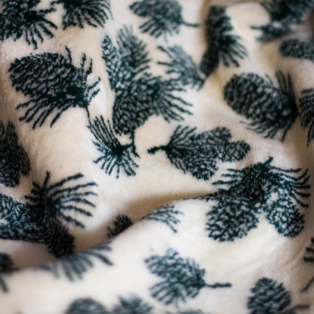 Winter Pine Cones Blanket 60"x72"