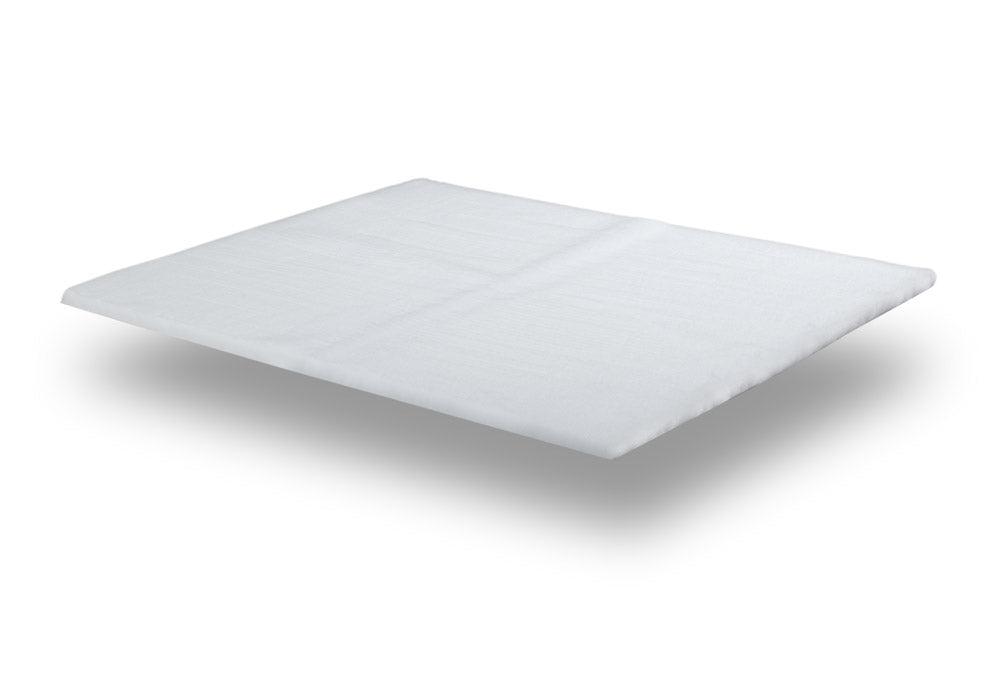 Alpha Fleece STANDARD GRADE Decubitus Bed Pads, White 24"x 30" (10-Pack)