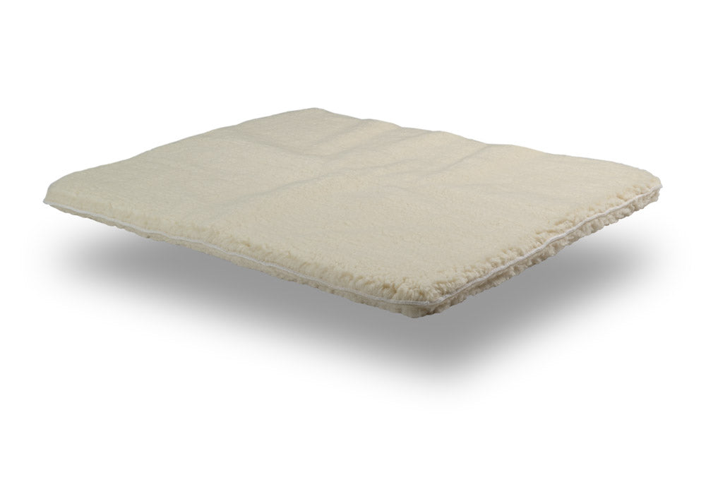 Unreal Lambskin Two-Sided Brute Pet Bed, Natural 18"x 24"