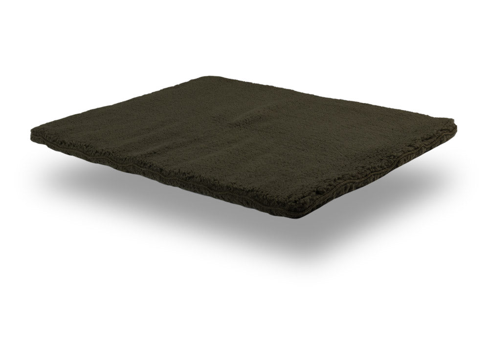 Unreal Lambskin Two-Sided Brute Pet Bed, Olive 30"x 40"