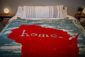 Wisconsin Home Blanket