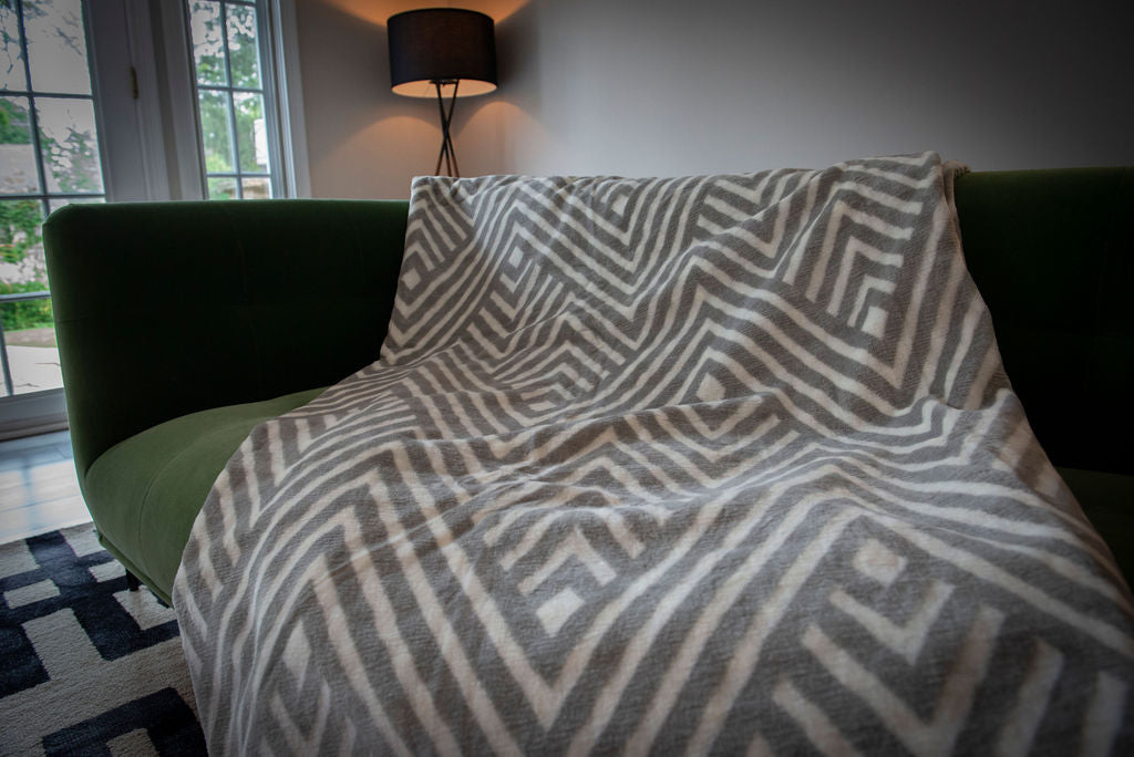 Zig Zags Blanket 60"x72"