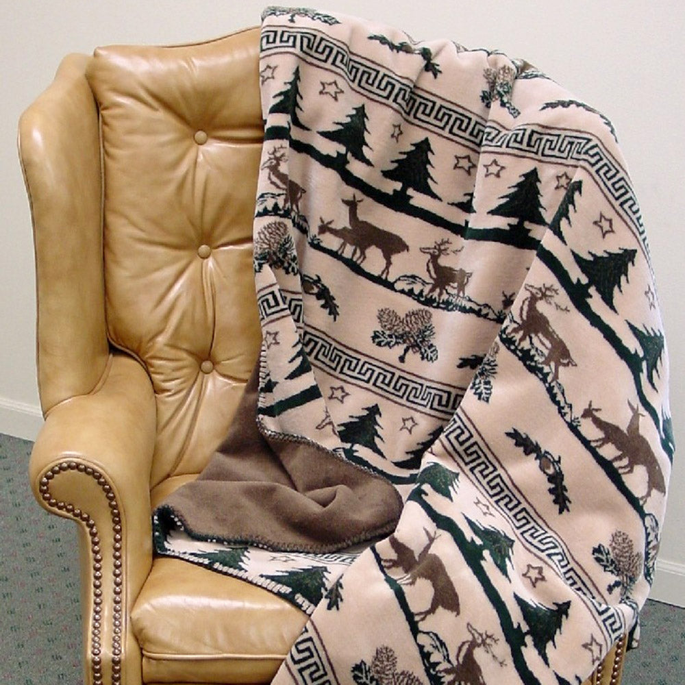 Deer Haven Blanket 60"x72"