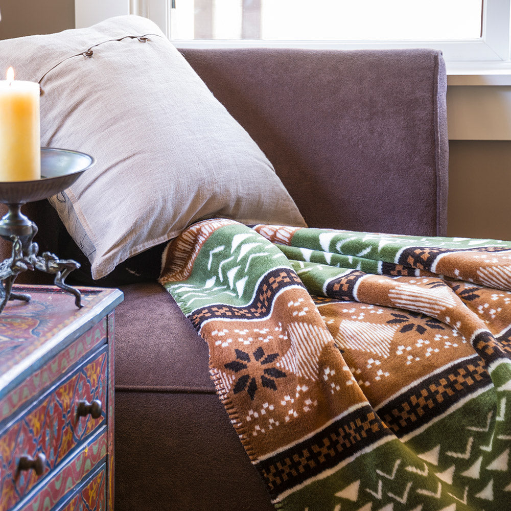 Seattle Seahawks Throw Blanket, Denali Home Collection