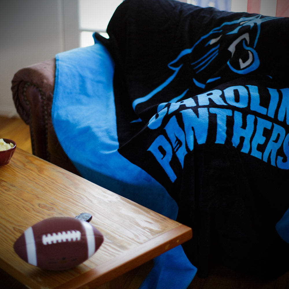 NFL Carolina Panthers Fleece high quality Blanket