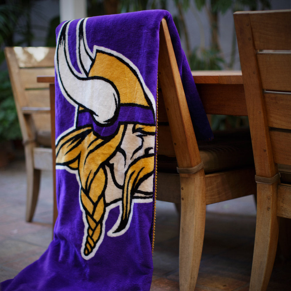 Minnesota Vikings Throw Blanket | Denali Home Collection 60”X50”