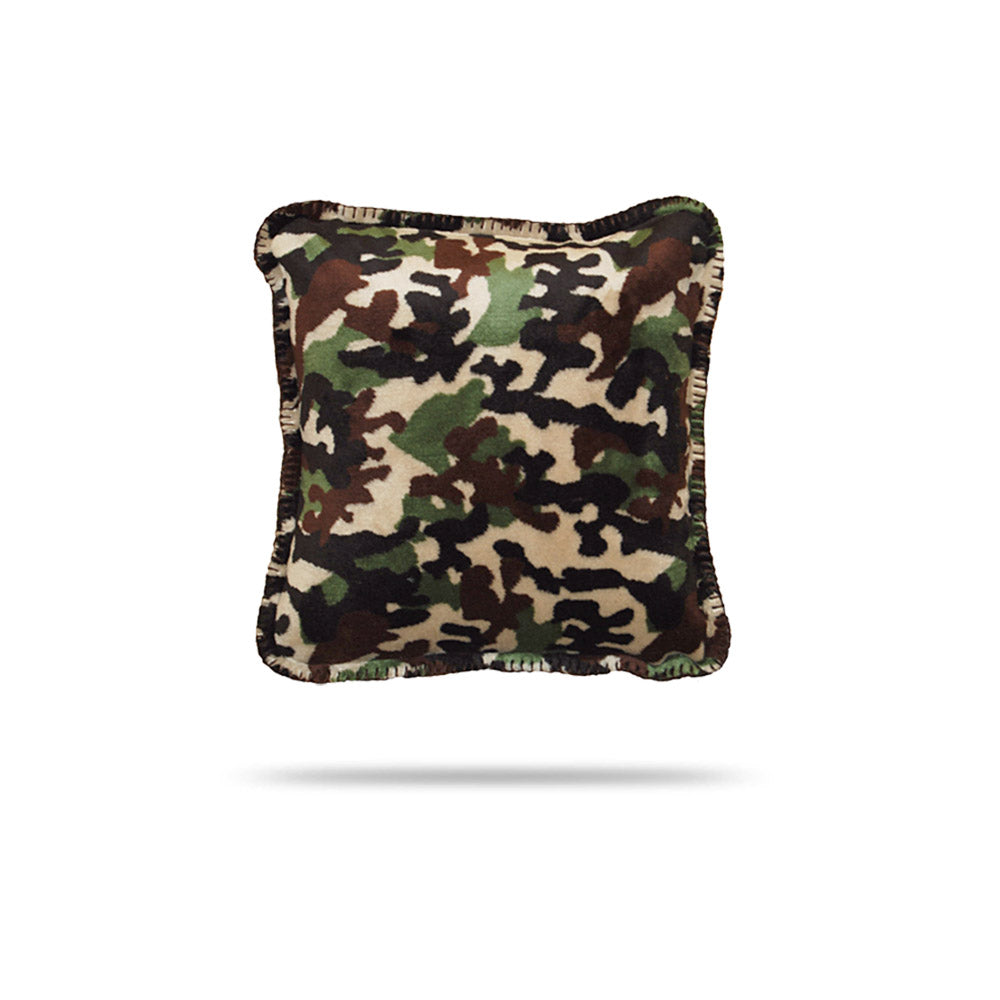 Camouflage Dark Chocolate Pillow