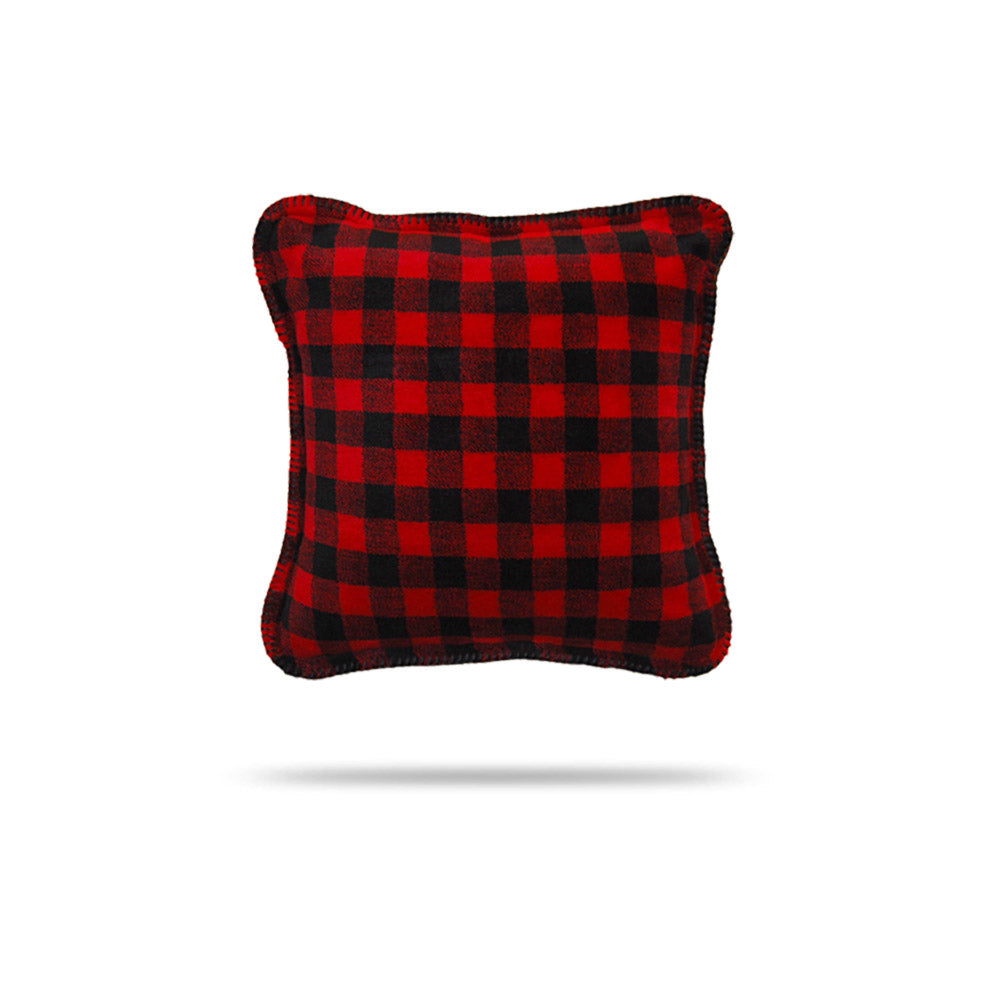 Red Black Buffalo Check Pillow