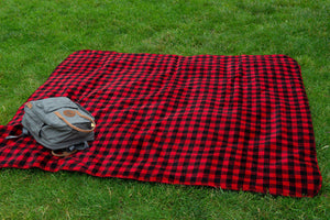 Red Black Buffalo Check 50"x60" Blanket